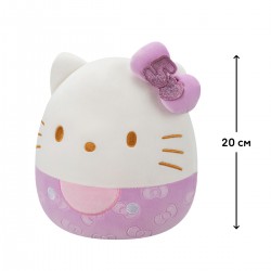 М'яка іграшка Squishmallows – Хелоу Кітті в пурпуровому (20 cm) фото-2