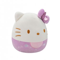 М'яка іграшка Squishmallows – Хелоу Кітті в пурпуровому (20 cm) фото-6