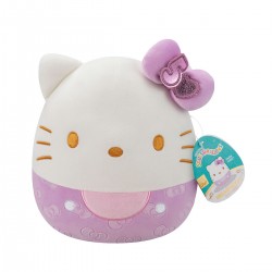 М'яка іграшка Squishmallows – Хелоу Кітті в пурпуровому (20 cm) фото-7