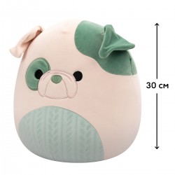 М'яка іграшка Squishmallows – Бульдог Августін (30 cm) фото-2