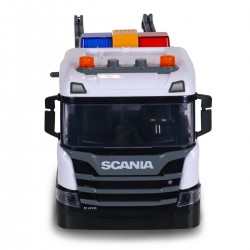 Игровой набор серии Mid Truck – Эвакуатор Scania с машиной полиции (свет, звук) фото-2