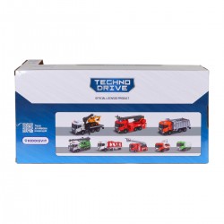 Игровой набор серии Mid Truck – Эвакуатор Scania с машиной полиции (свет, звук) фото-8