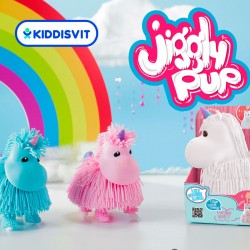 Интерактивная игрушка Jiggly Pup - Волшебный единорог (голубой) фото-4