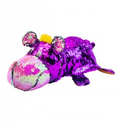 Мягкая Игрушка С Пайетками 2 В 1 - ZooPrяtki - Жираф-Бегемот (30 Cm) фото-1