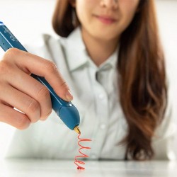 3D-Ручка 3Doodler Create Plus   Для Професійного Користування - Синя фото-6