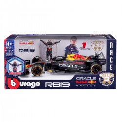 Автомодель з фігуркою - Red Bull Racing RB19 (1:24) фото-10