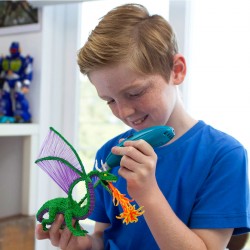 3D-ручка 3Doodler Start для детского творчества - Креатив (синяя) фото-5