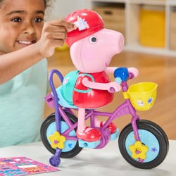 Интерактивный игровой набор Peppa – Пеппа на велосипеде фото-2