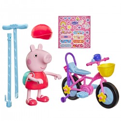 Интерактивный игровой набор Peppa – Пеппа на велосипеде фото-3