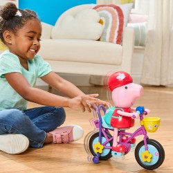 Интерактивный игровой набор Peppa – Пеппа на велосипеде фото-10