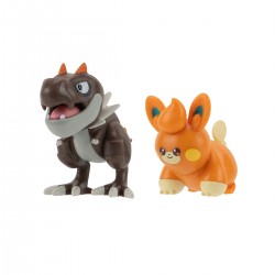 Набір ігрових фігурок Pokemon W17 - Тайрант і Павмі фото-3