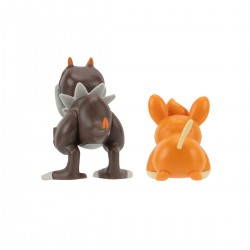 Набір ігрових фігурок Pokemon W17 - Тайрант і Павмі фото-4