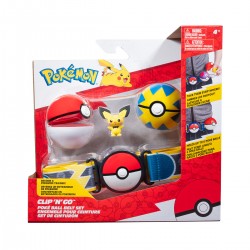Игровой набор Pokemon W15 - Пояс с покеболами Пичу