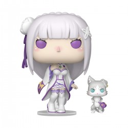 Набір ігрових фігурок Funko POP! серії Re:ZERO - Емілія з Паком фото-2
