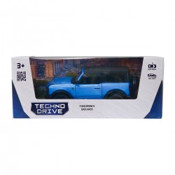 Автомодель – Ford Bronco Badlands (синий) фото-5