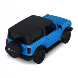 Автомодель – Ford Bronco Badlands (синий) фото-11