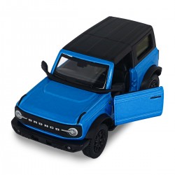 Автомодель – Ford Bronco Badlands (синий) фото-15