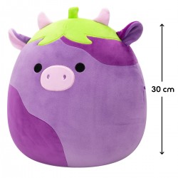 Мягкая игрушка Squishmallows - Коровка-баклажан Фредерик (30 см) фото-2