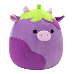 Мягкая игрушка Squishmallows - Коровка-баклажан Фредерик (30 см) фото-6