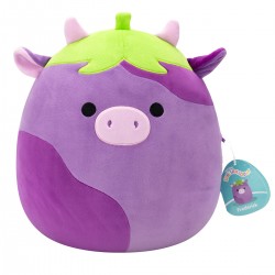 Мягкая игрушка Squishmallows - Коровка-баклажан Фредерик (30 см) фото-7