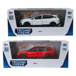Автомодель - BMW iX (красный, белый) фото-5