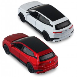 Автомодель - BMW iX (красный, белый) фото-9