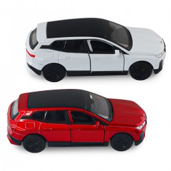 Автомодель - BMW iX (красный, белый) фото-12