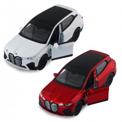 Автомодель - BMW iX (красный, белый) фото-15