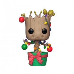 Игровая фигурка FUNKO POP! серии Стражи Галактики - ПРАЗДНИЧНЫЙ ГРУТ фото-1