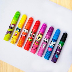 Набор ароматных мини-маркеров для рисования – Яркое настроение (8 цветов) фото-3