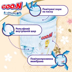 Трусики-підгузки Goo.N Premium Soft (3XL, 18-30 кг, 22 шт) фото-5