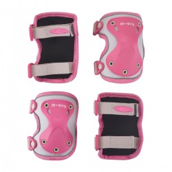 Защитный комплект наколенники и налокотники Micro - Розовый (S) фото-6