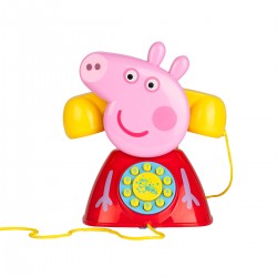 Іграшка-каталка на мотузочці Peppa - Телефон Пеппи фото-2