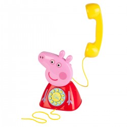 Іграшка-каталка на мотузочці Peppa - Телефон Пеппи фото-3