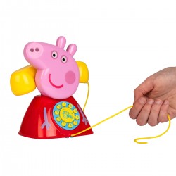 Іграшка-каталка на мотузочці Peppa - Телефон Пеппи фото-4