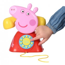 Іграшка-каталка на мотузочці Peppa - Телефон Пеппи фото-5