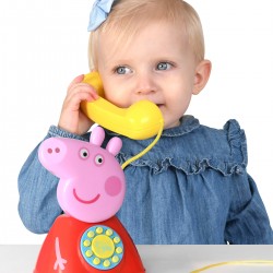 Іграшка-каталка на мотузочці Peppa - Телефон Пеппи фото-6