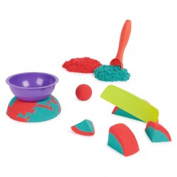 Набор песка для детского творчества - Kinetic Sand Красочный дуэт фото-2