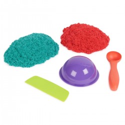 Набор песка для детского творчества - Kinetic Sand Красочный дуэт фото-3