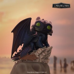 Ігрова фігурка Funko POP! серії Як приборкати дракона - Беззубик на скелі фото-3