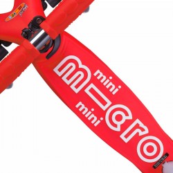 Самокат Micro серии Mini Deluxe - Красный (LED) фото-15