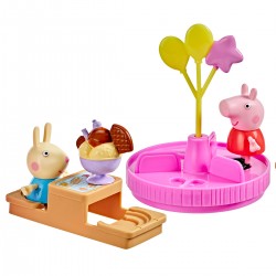 Игровой набор Peppa Figurines серии Моменты с Пеппой – Карусель и лакомства фото-2