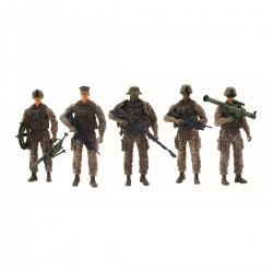 Игровой набор фигурок солдат ELITE FORCE  — РАЗВЕДКА (5 фигурок, аксесс.) фото-2
