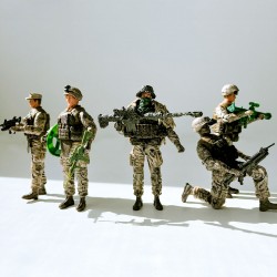 Игровой набор фигурок солдат ELITE FORCE  — РАЗВЕДКА (5 фигурок, аксесс.) фото-7