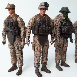 Игровой набор фигурок солдат ELITE FORCE  — РАЗВЕДКА (5 фигурок, аксесс.) фото-8