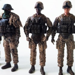 Игровой набор фигурок солдат ELITE FORCE  — РАЗВЕДКА (5 фигурок, аксесс.) фото-9