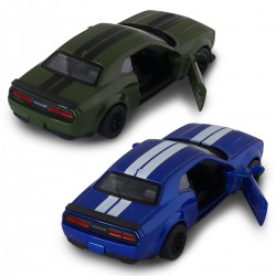 Автомодель - Dodge Challenger SRT Jailbreak 2022 (синий, зеленый) фото-2