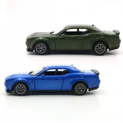 Автомодель - Dodge Challenger SRT Jailbreak 2022 (синий, зеленый) фото-2