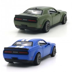 Автомодель - Dodge Challenger SRT Jailbreak 2022 (синий, зеленый) фото-3