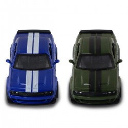 Автомодель - Dodge Challenger SRT Jailbreak 2022 (синий, зеленый) фото-13